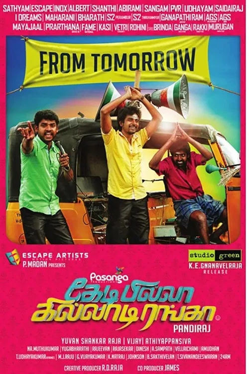 Download Kedi Billa Killadi Ranga (2020) Hindi Dubbed Full Movie 480p [400MB] | 720p [1GB]