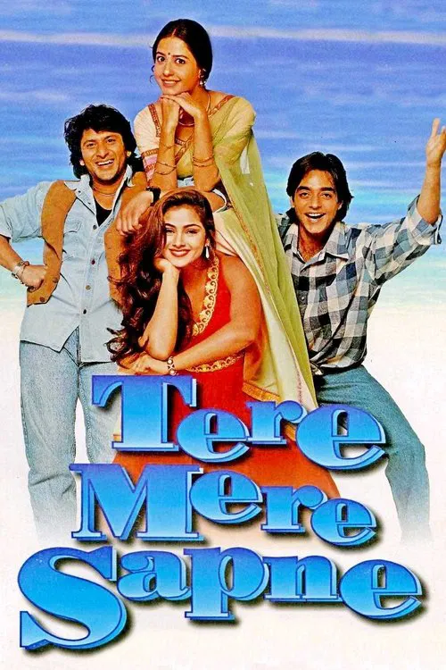 Download Tere Mere Sapne (1996) Hindi Full Movie DVDRip 480p [470MB] | 720p [1.2GB]
