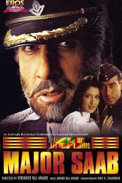 Download Major Saab (1998) Hindi Full Movie 480p [470MB] | 720p [1.2GB]