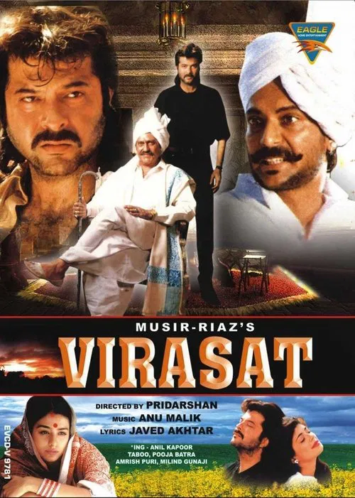 Download Virasat (1997) Hindi Full Movie DVDRip 480p [500MB] | 720p [1.4GB] | 1080p [7.5GB]