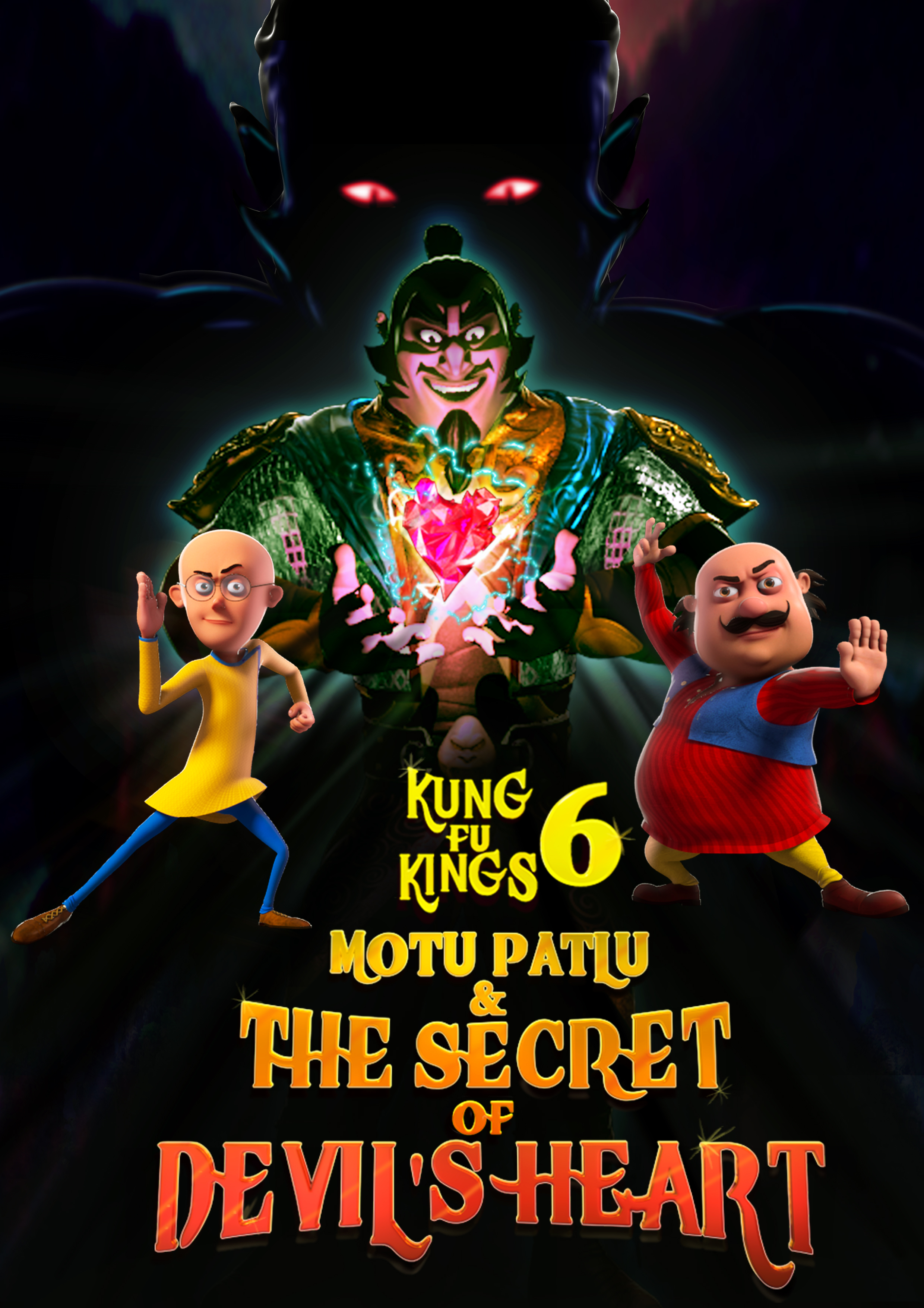 Motu Patlu And The Secret Of Devils Heart (2022) Hindi Org Multi Audio
