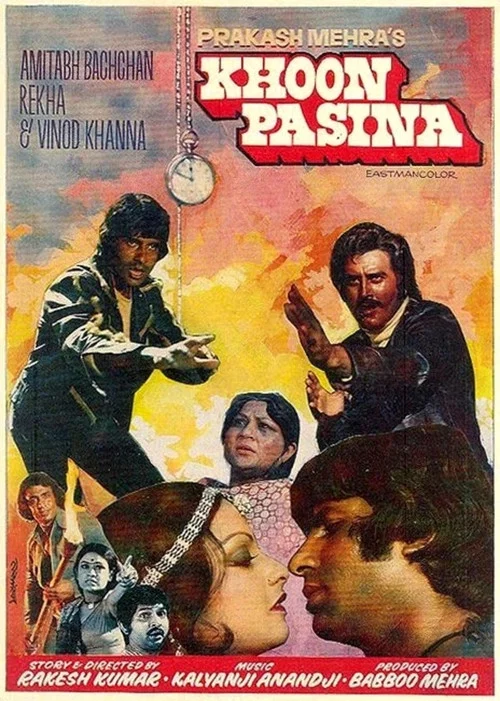 Download Khoon Pasina (1977) Hindi Full Movie HDRip 480p [600MB] | 720p [1.5GB] | 1080p [5.5GB]