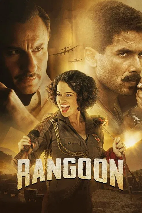 Download Rangoon (2017) Hindi Full Movie 480p [400MB] | 720p [1.3GB] | 1080p [4GB]