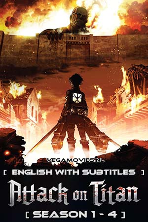 Attack On Titan Season 1 To 4 English Complete Series